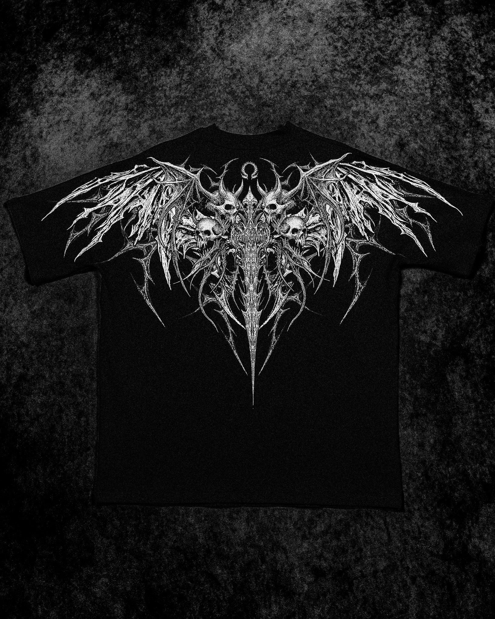 (1) Oversized T-shirt [VOID BLACK] [MENS DEC COLL 2025] - Breathedivinity