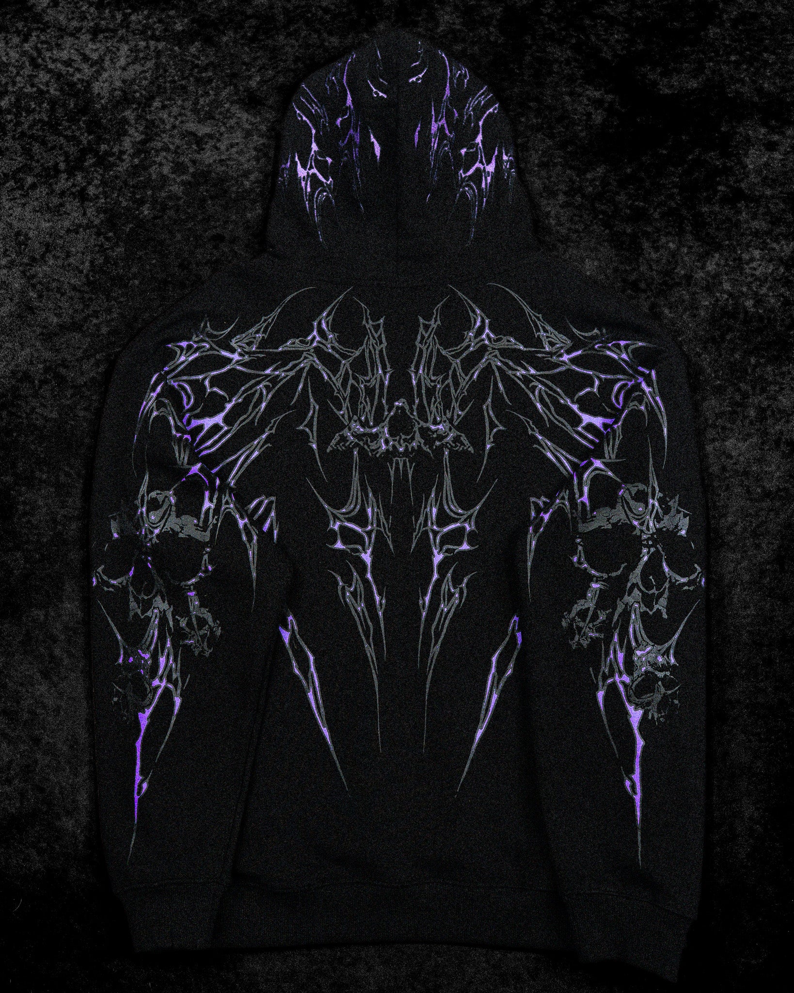 Doomslayer Oversized Pullover Hoodie [DUSK] - Breathedivinity