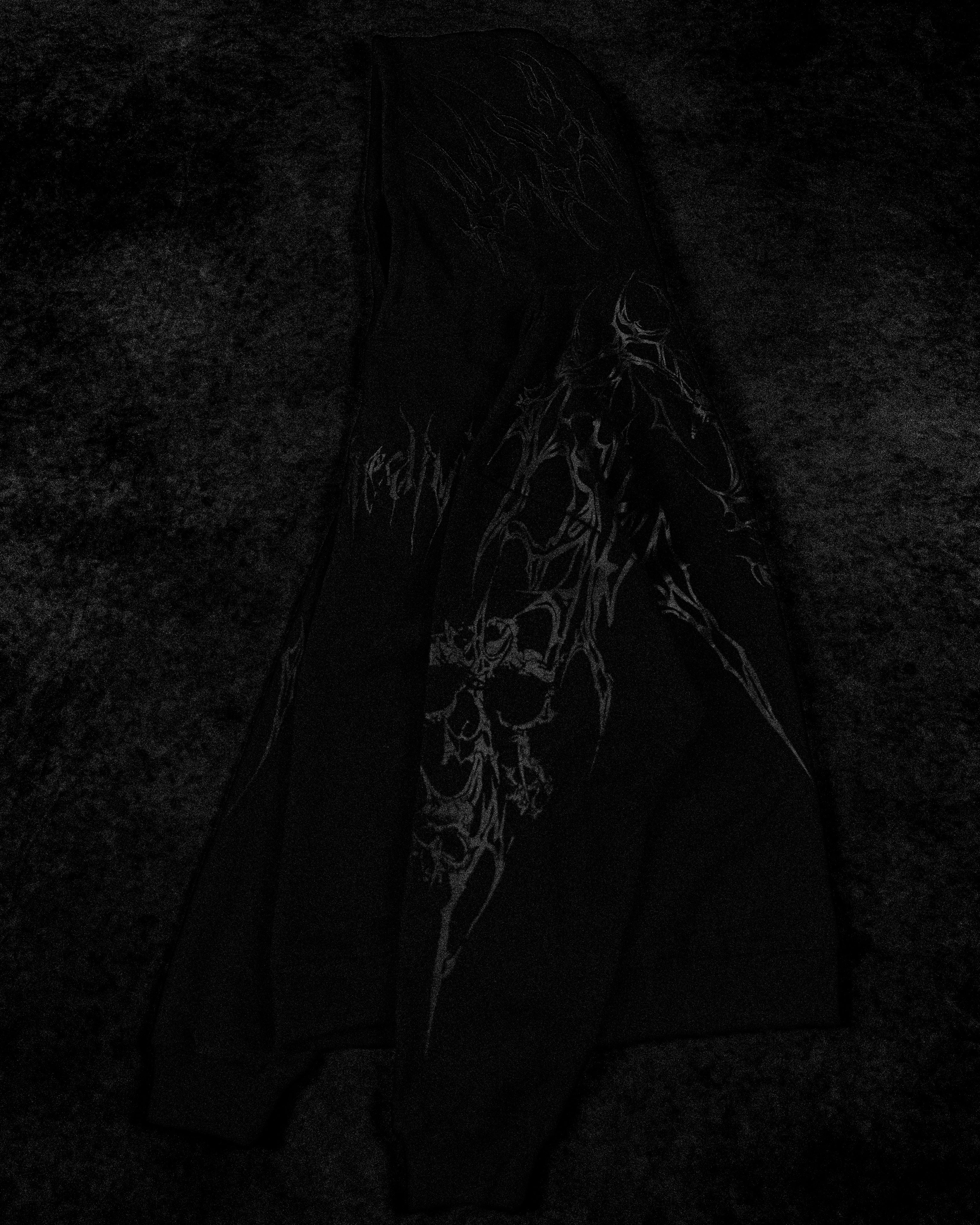 Doomslayer Oversized Pullover Hoodie [DARKNESS] - Breathedivinity